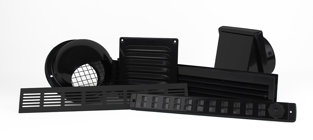 Bolrooster op de gevel