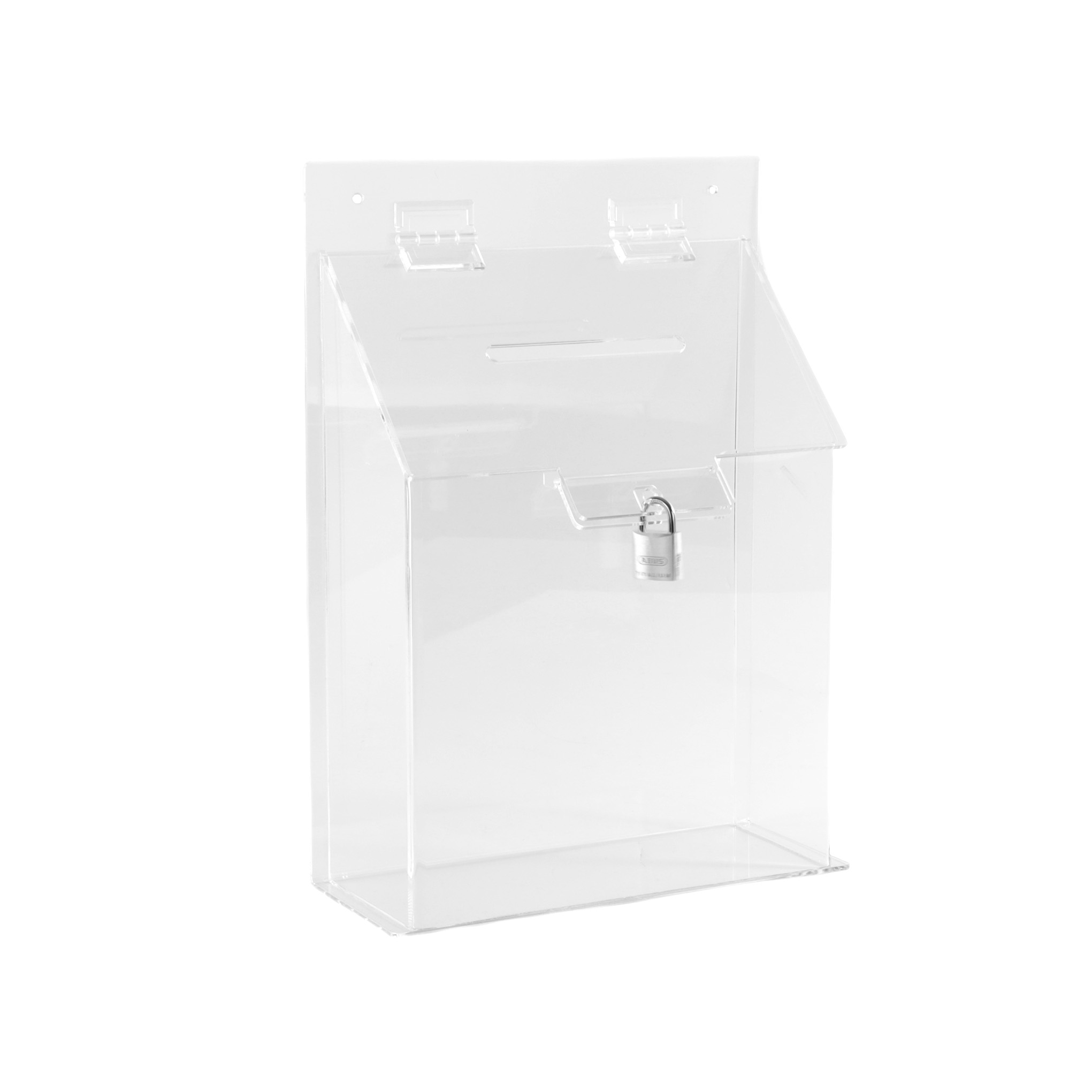 25601190 Transparante brievenbus wand