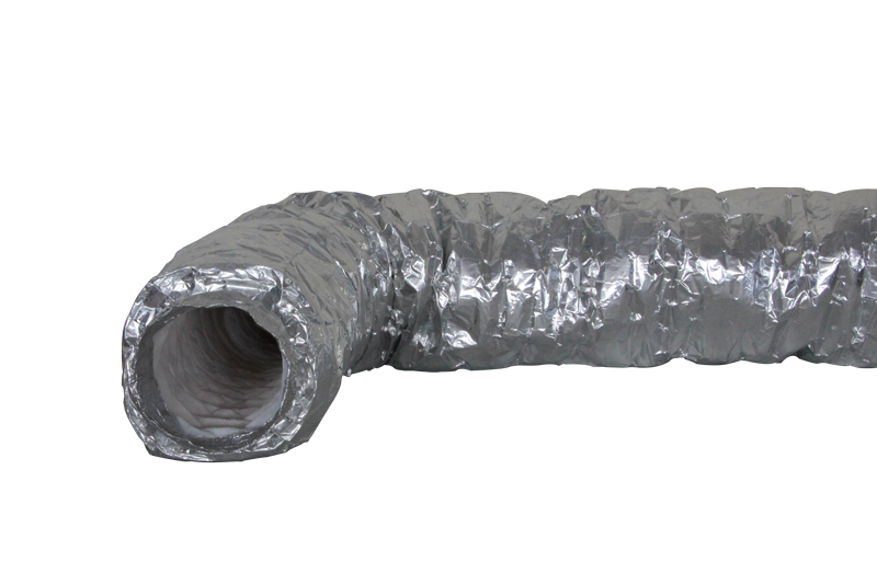 61100837 ALU geluiddempende afvoerslang Ø152mm 0,5m