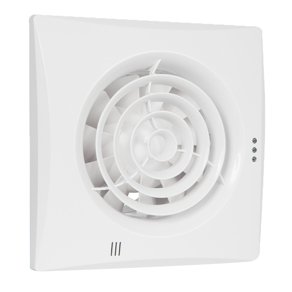 61400500 Badkamer-/ toiletventilator Silencio 100 wit