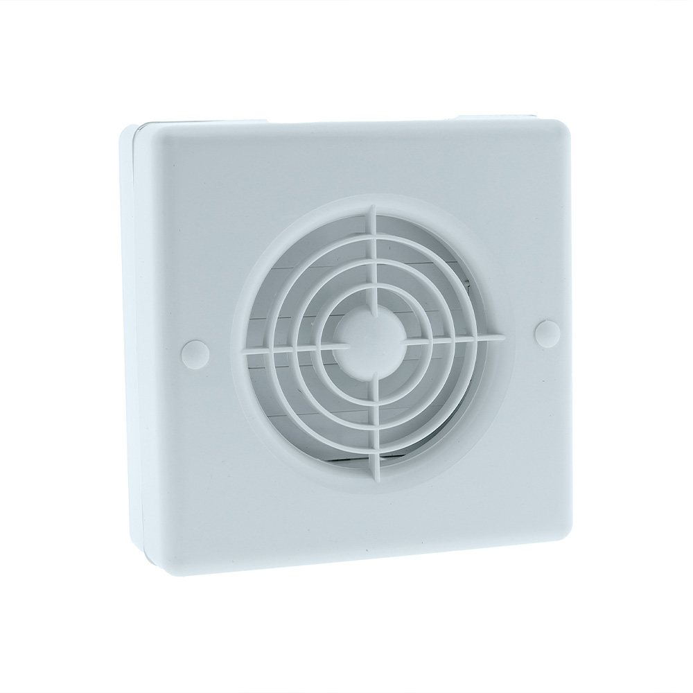 61801700 Badkamer-/ toiletventilator CR 100 AT wit