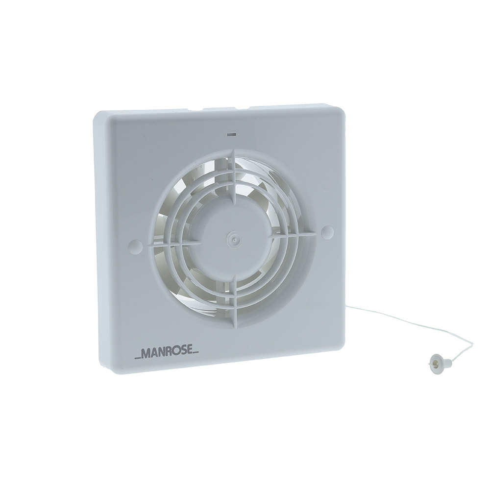61802100 Badkamer-/ toiletventilator CR 120 P wit