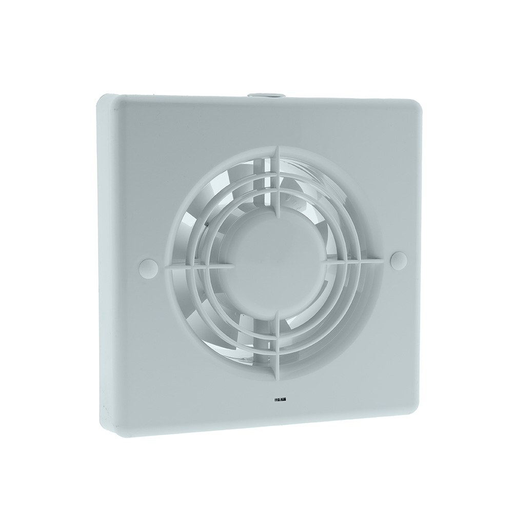 61802400 Badkamer-/ toiletventilator CR 120 VT wit