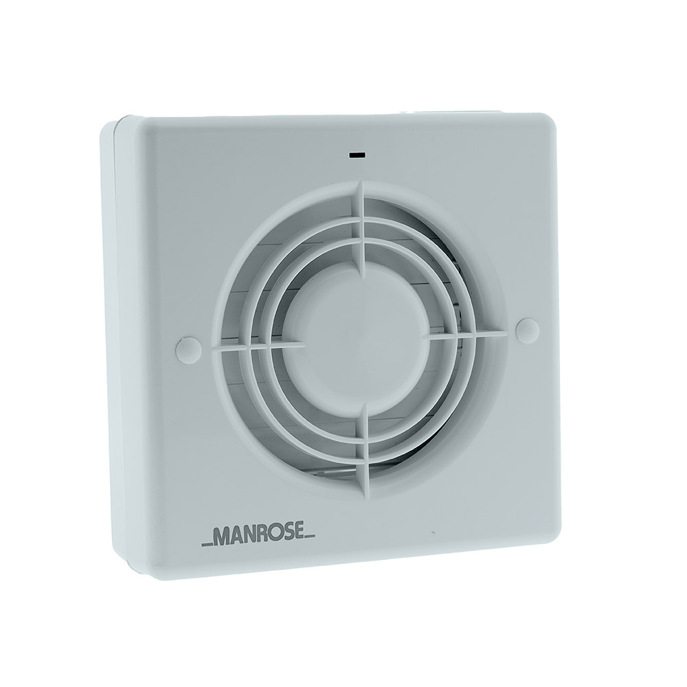 61802700 Badkamer-/ toiletventilator CR 120 AT wit