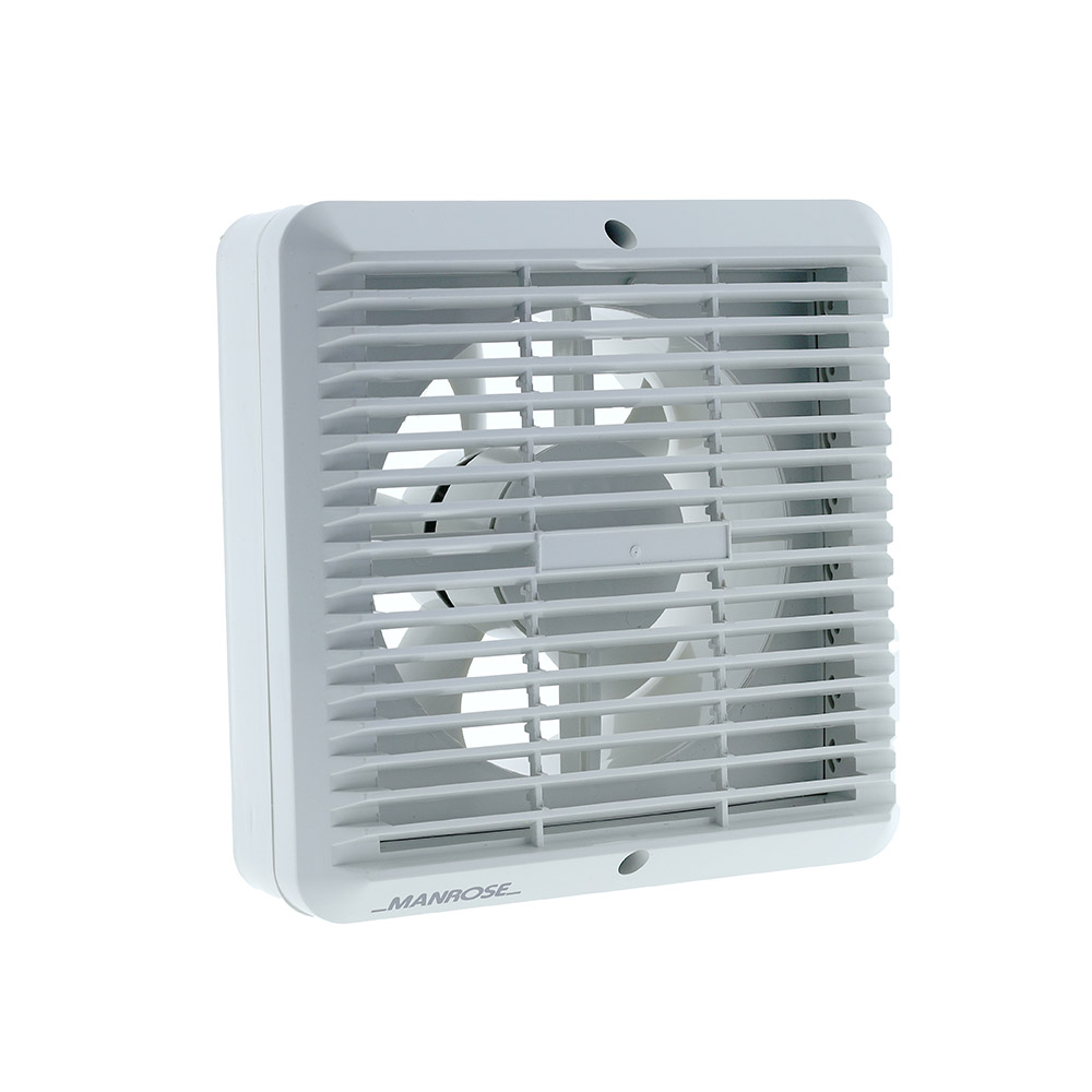61803400 Badkamer-/ keukenventilator CR 150 VT wit
