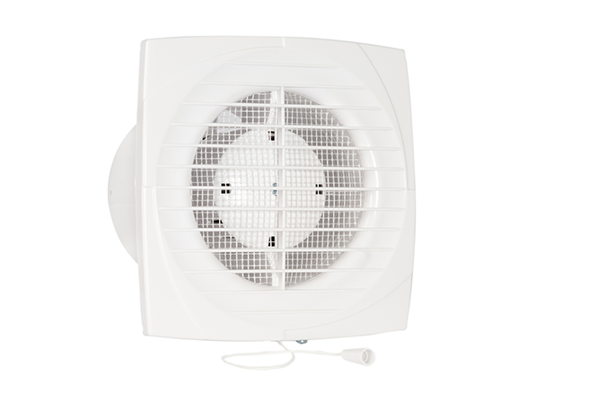 61900900 Badkamer-/ toiletventilator DVT 100 wit