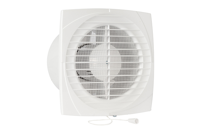 61901100 Badkamer-/ toiletventilator DV 125 wit