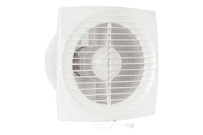 61901900 Badkamer-/ toiletventilator DVT 150 wit