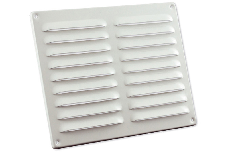 62901000 ALU schoepenrooster 250x200mm wit