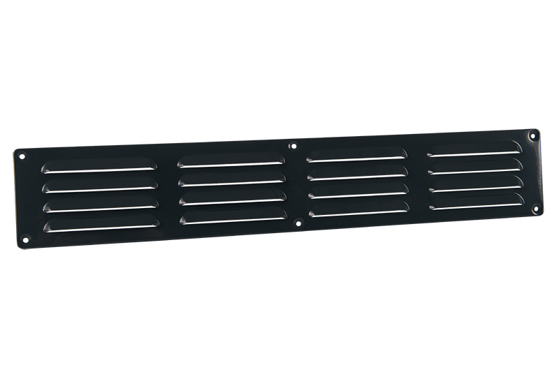 62901525 ALU schoepenrooster 495x90mm antraciet