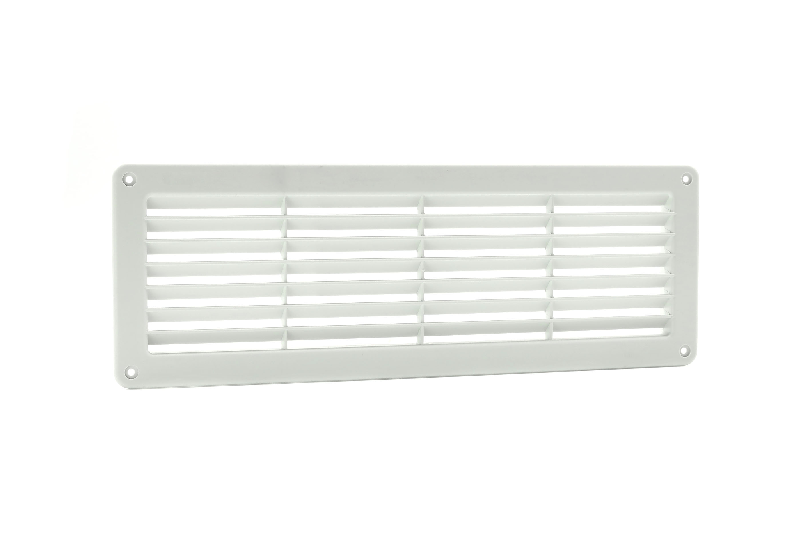 63001015 Kunststof ventilatierooster 370x123mm lichtgrijs