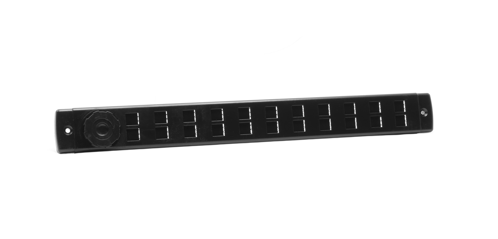 63502201 ALU schuifrooster Bold Line 370x40mm zwart