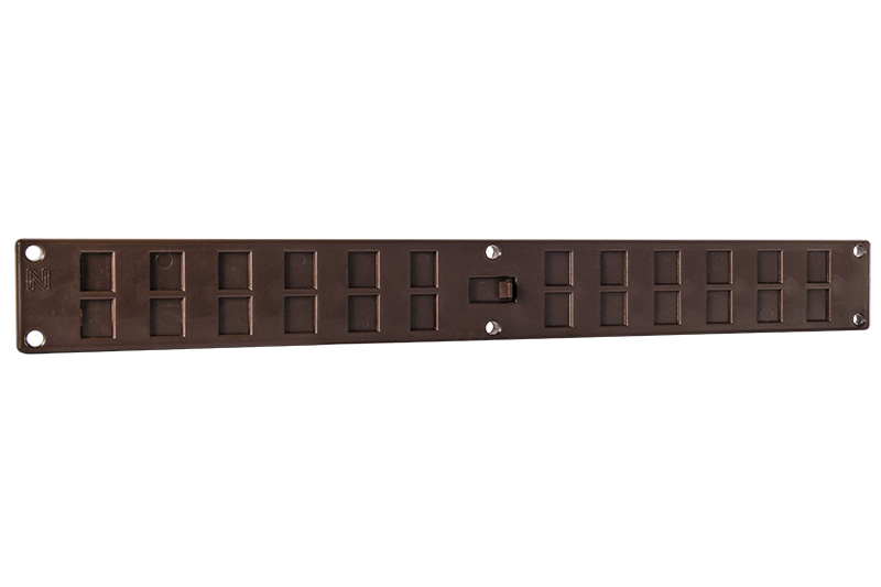 63601802 Afsluitbaar ventilatierooster 370x40mm bruin