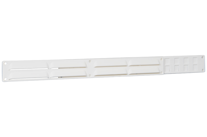 63900100 Ventilatieset 370x40mm wit