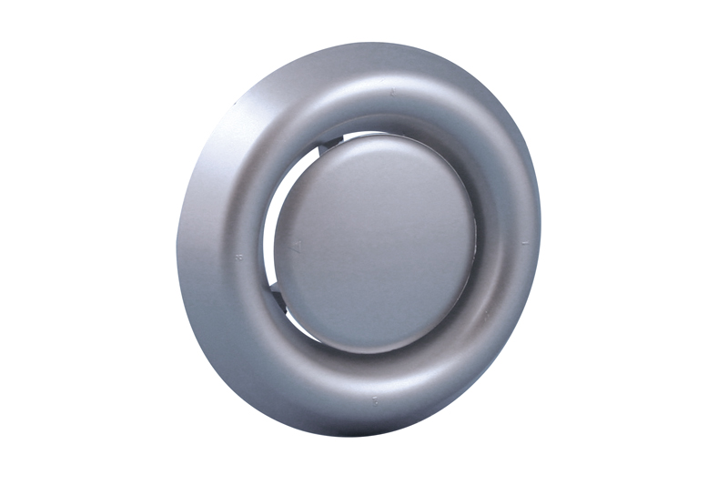 64500727 Afzuigventiel met klemmen Ø125mm aluminium