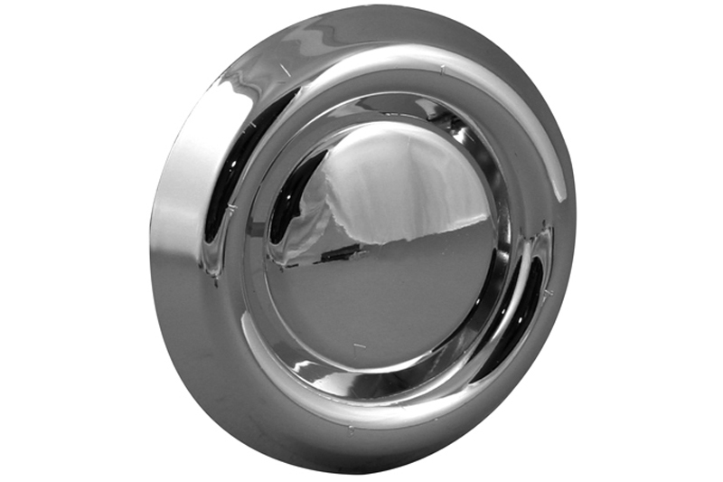 64501008 Afzuigventiel met aansluitbus Ø125mm chroom