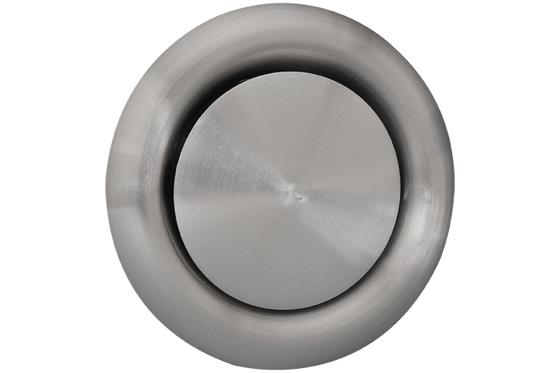 64600511 RVS afzuigventiel Ø125mm