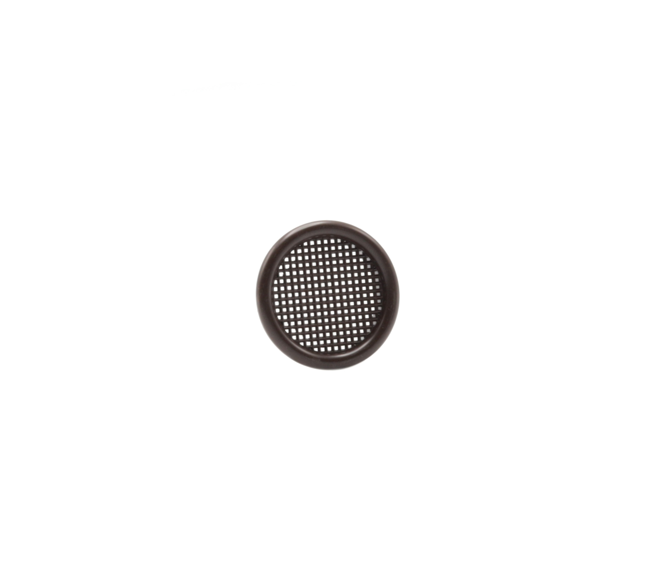 64801402 Ventilatierooster kunststof Ø45mm donkerbruin