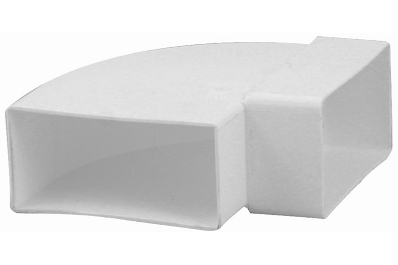 65801000 Hoekstuk horizontaal 90º 110x54mm