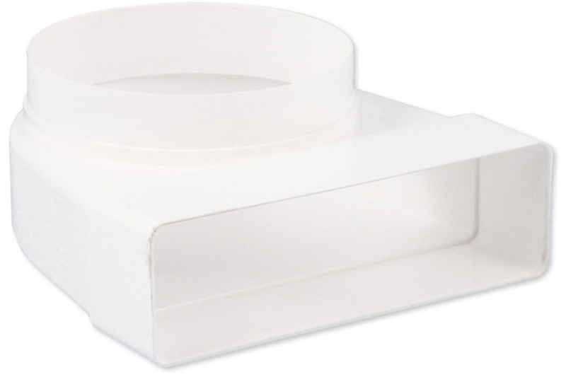 65806000 Overgangsstuk haaks Ø150-204x60mm