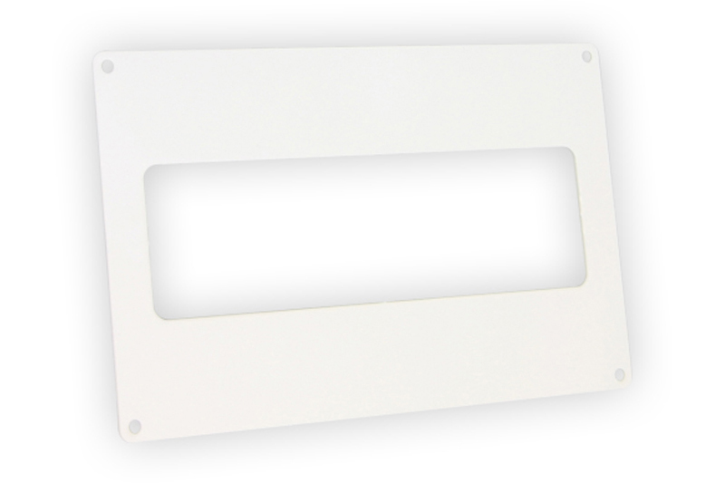 65806800 Afdekplaat 204x60mm wit vlak
