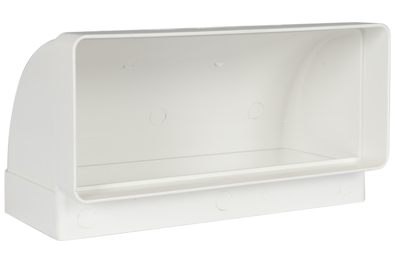 65807600 Hoekstuk vertikaal 90º 220x90mm