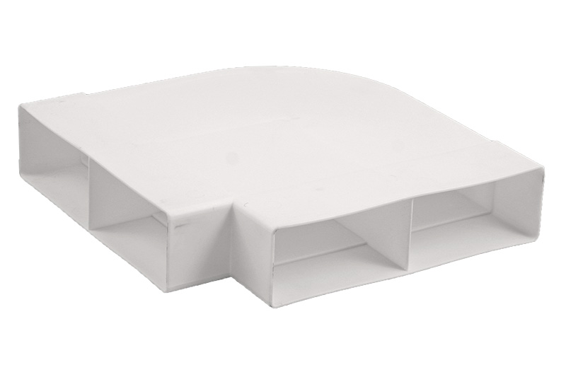 65808200 Hoekstuk horizontaal 90º 2x 110X54mm