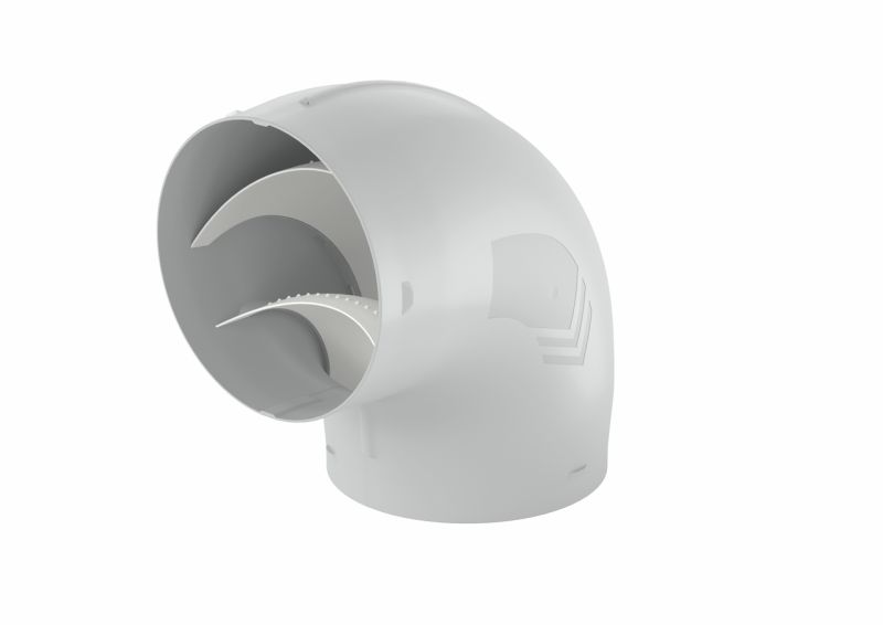65904015 Hoekstuk Eco+ Flex Ø150mm 90º